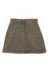 【RESTOCK】CIRCLE CUT-OUT MINI SKIRT -RUSTED BROWN- *Last1